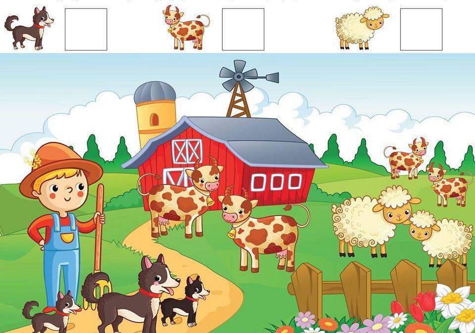 Mieszkańcy wiejskiej zagrody