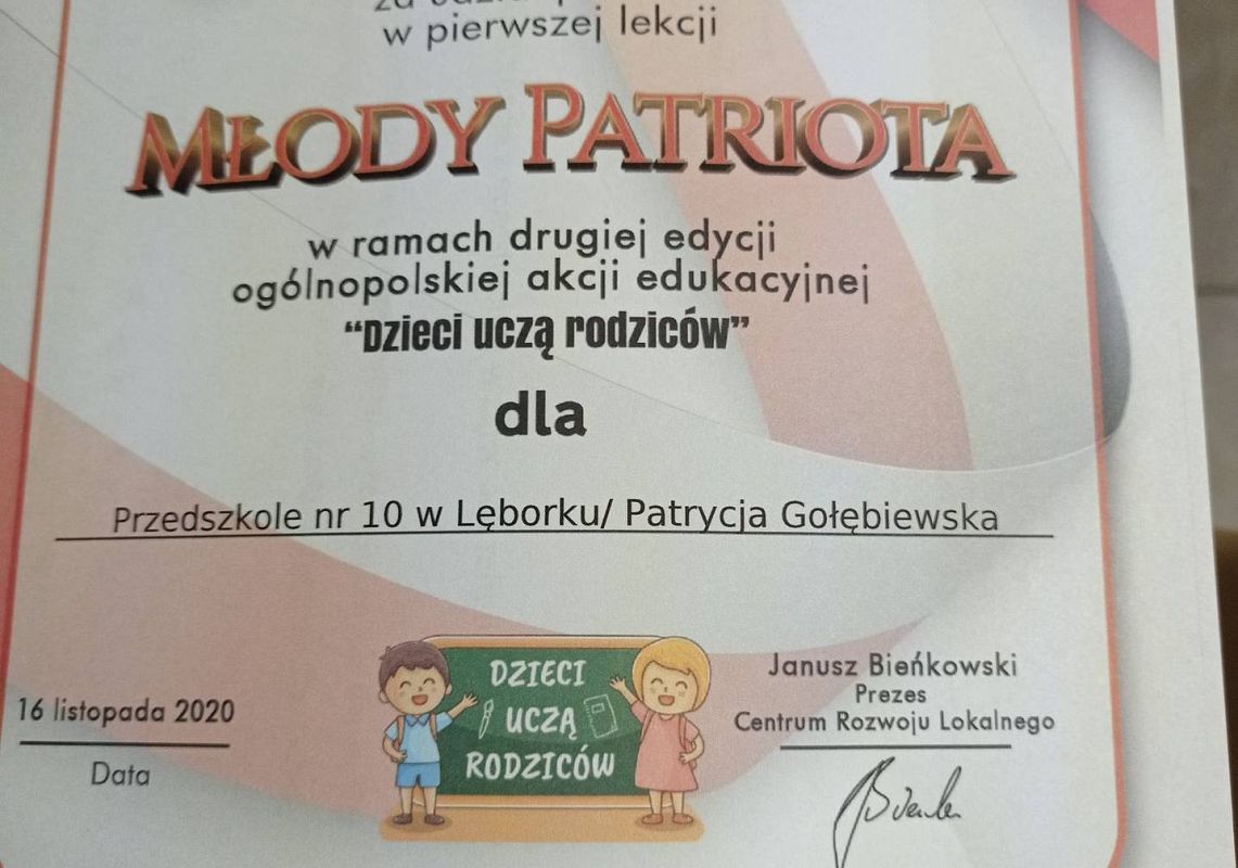 GR IV Kontynuacja Projektu -" Dzieci uczą rodziców"