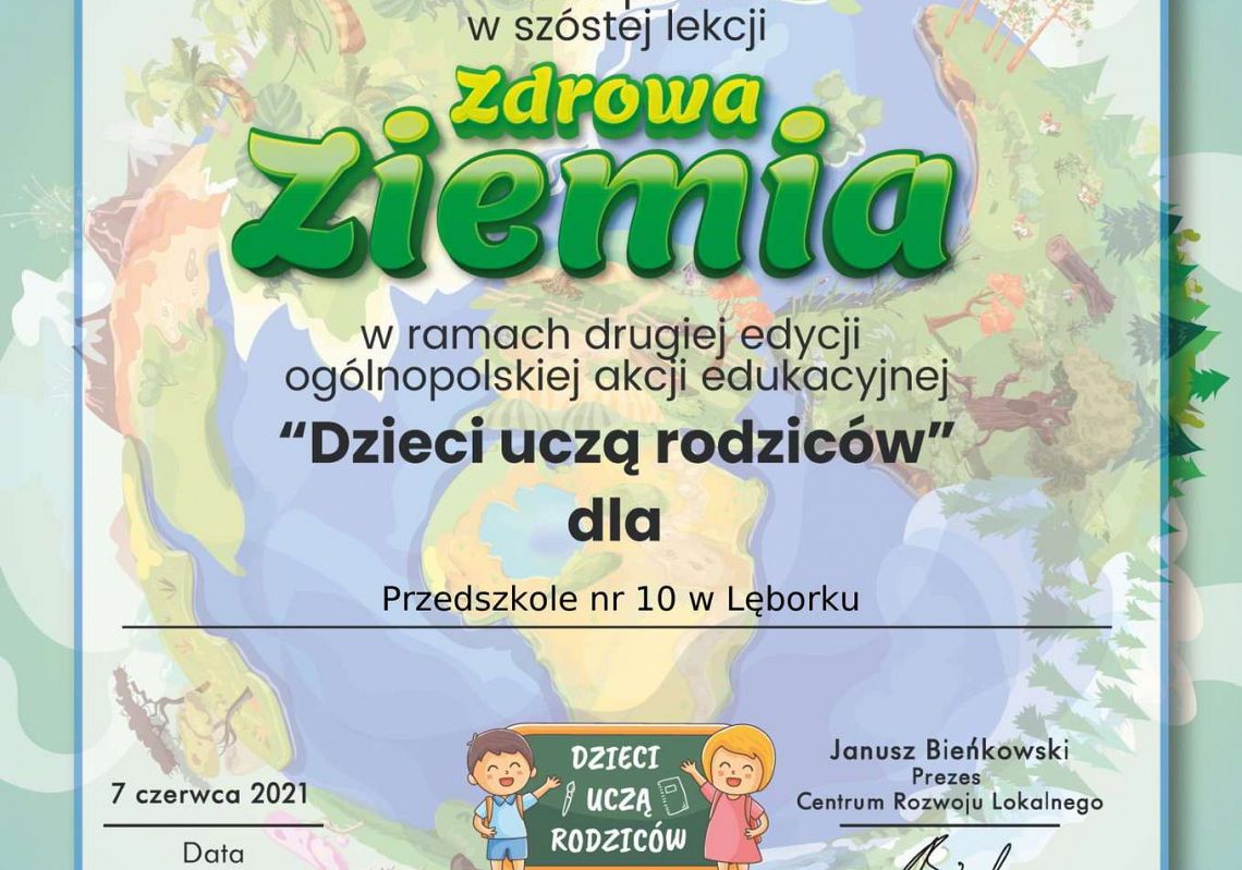 GR IV Kolejny Projekt ukończony "Dzieci uczą rodziców"