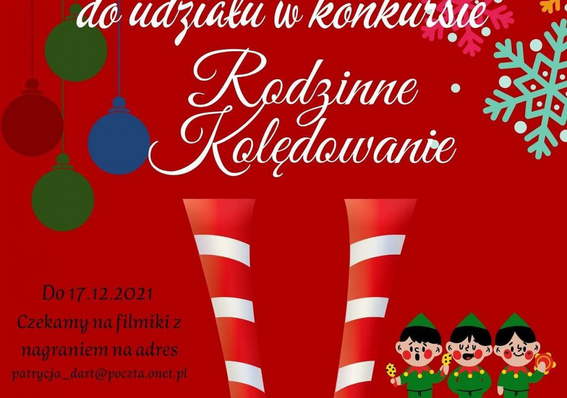 Rodzinne Kolędowanie - zapraszamy do udziału