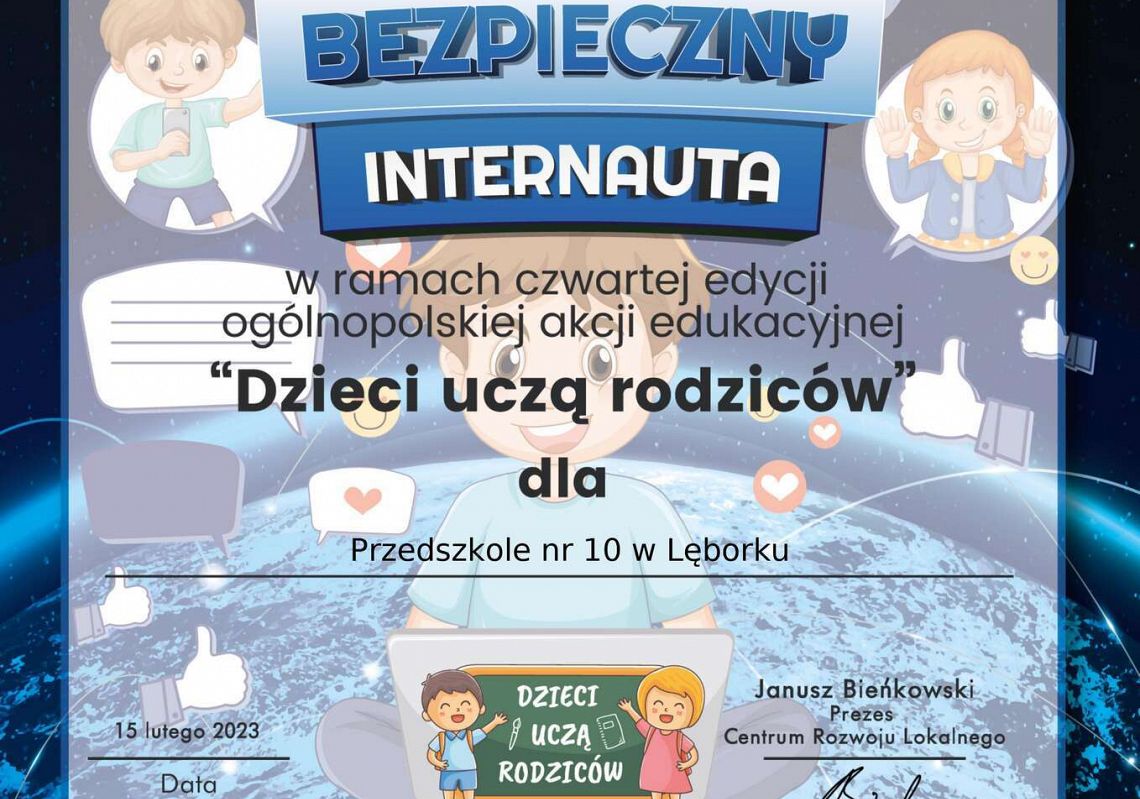 Podziękowanie za udział w lekcji 4