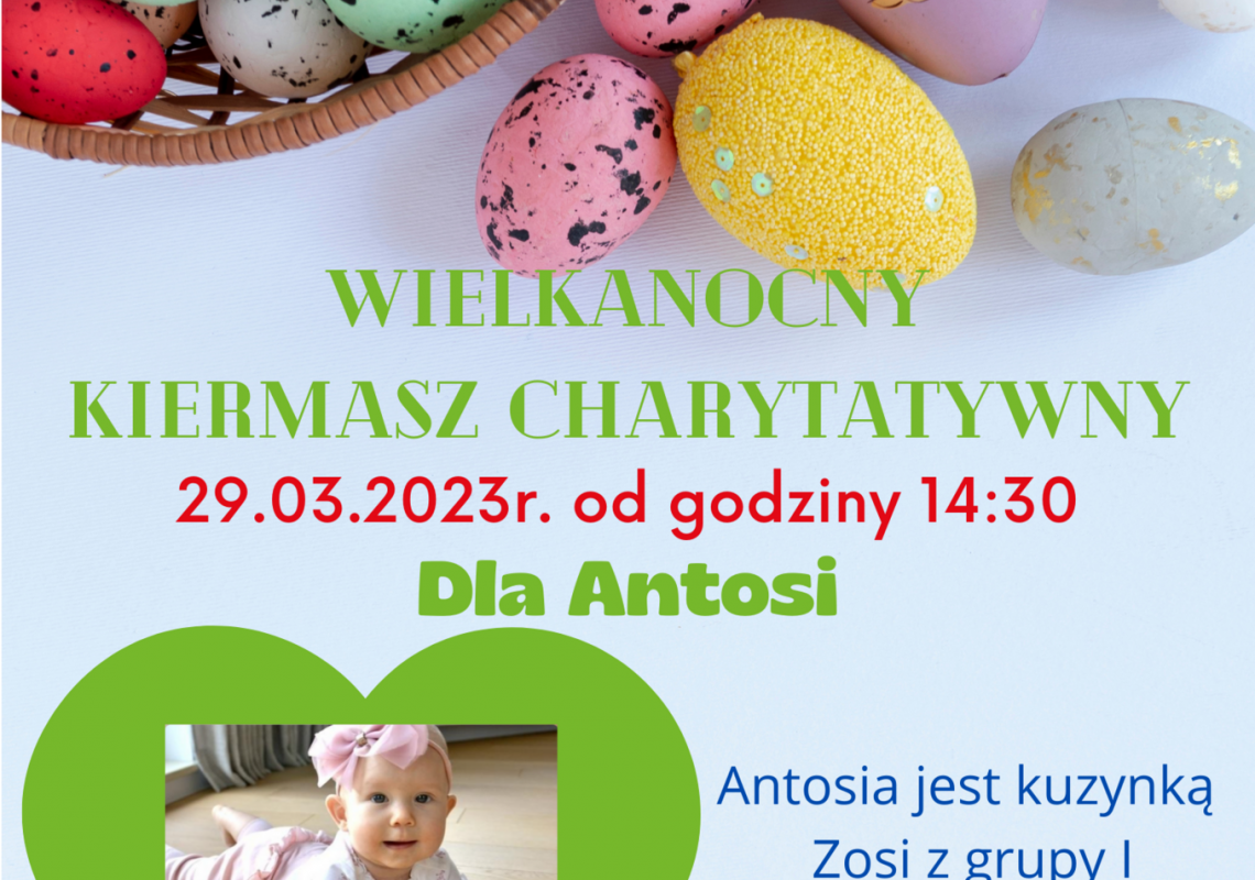 Kiermasz Wielkanocny dla Antosi