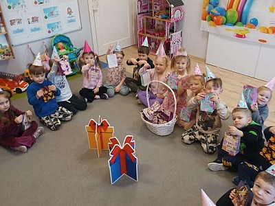 Grafika Gr. II Urodzinki Julki