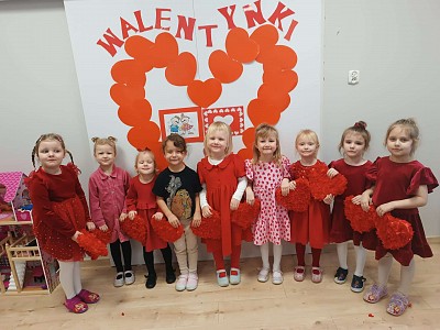 Grafika Gr. II Walentynki