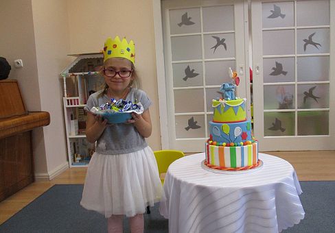 Grafika Urodziny Helenki