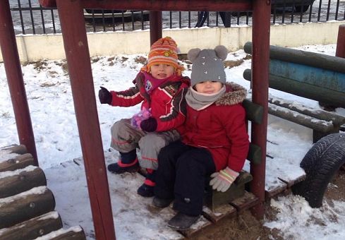 Grafika gr I Zimowe zabawy