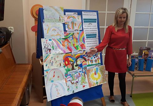 Grafika Konkurs - "Kraina czterech tęczy oczami przedszkolaka"