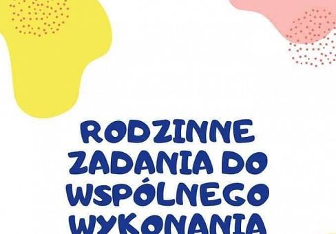 Grafika Rodzinne zadania do wspólnego wykonania