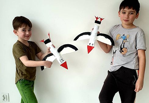 Grafika GR III tydzień 30.03-03.04 Temat tygodnia - Powrót ptaków