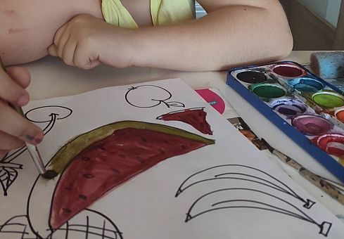 Grafika GR III tydzień 29.06-30.06 "Zabawy z latem"