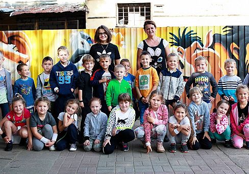 Grafika GR IV Dzień Przedszkolaka - "Baw się zdrowo, na sportowo"