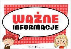 Grafika Ważny komunikat !!!