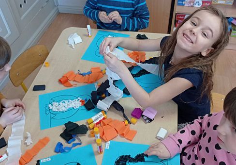 Grafika GR IV Pingwin z Antarktydy