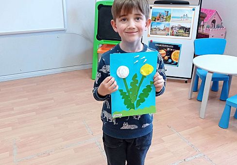 Grafika GR IV Na łące