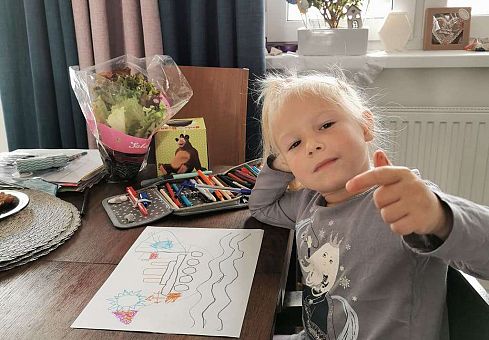 Grafika Gr III Fotorelacja z pracy w domu