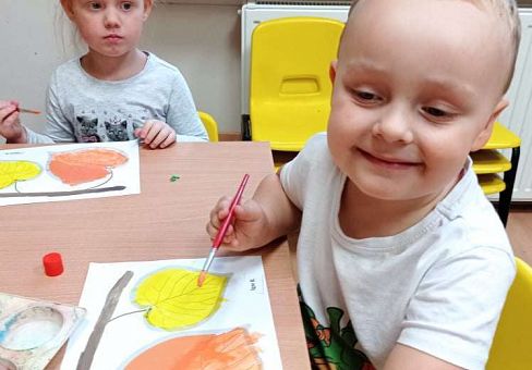 Grafika GR I - Jesienne listki