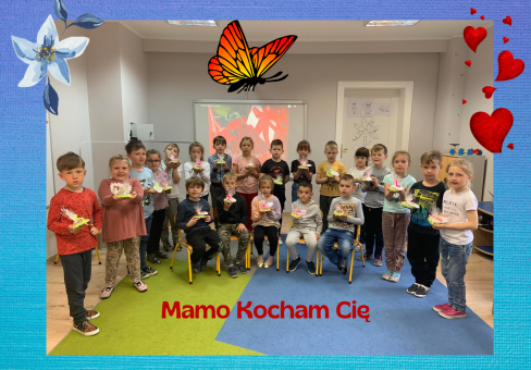 Grafika Gr. IV Życzenia dla mojej Mamy