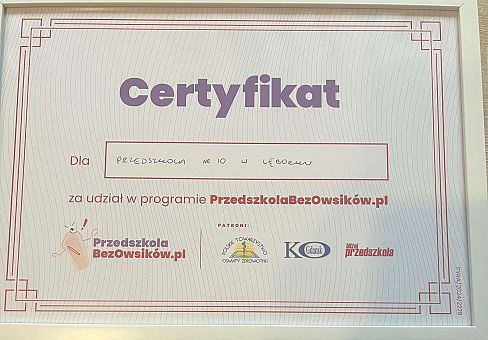 Grafika "PrzedszkolaBezOwsików.pl" - program profilaktyczny