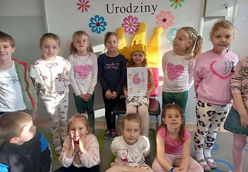 Grafika Gr. III Urodzinki Hani