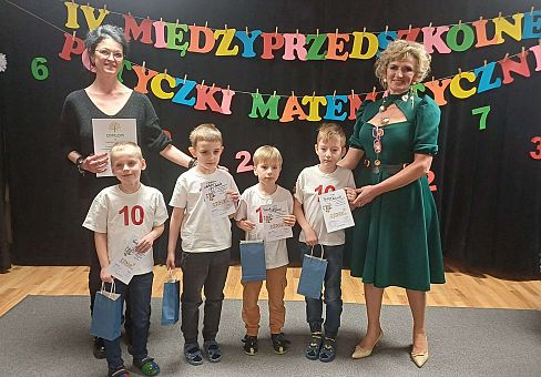 Grafika Gr. IV Międzyprzedszkolne Potyczki Matematyczne