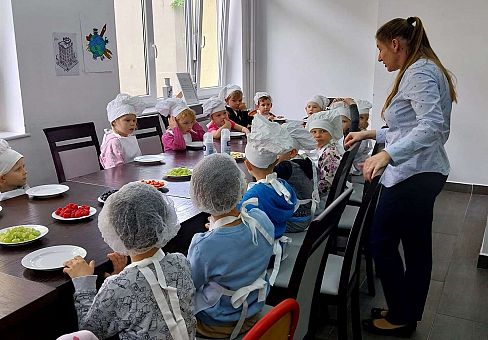 Grafika Gr.II Robimy gofry. Dziękujemy Pani Kasiu!