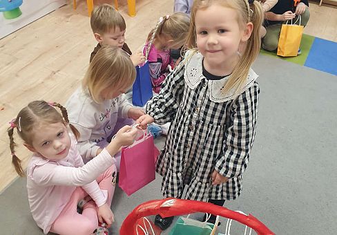 Grafika Gr.II Urodziny Michaliny