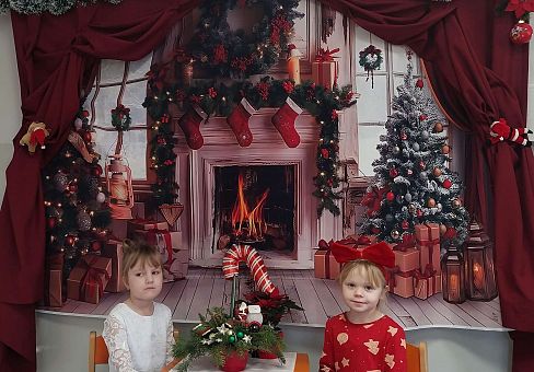 Grafika Gr.III Wigilia w przedszkolu