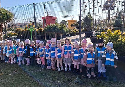 Grafika Gr. I Wyjście do Centrum ogrodniczego NIWIA oraz sadzenie kwiatów