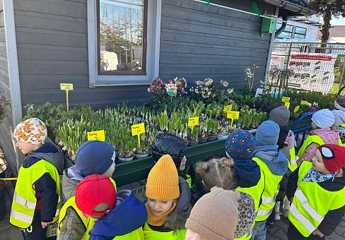 Grafika Gr. II Wycieczka do centrum ogrodniczego