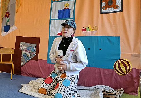 Grafika Teatrzyk w przedszkolu