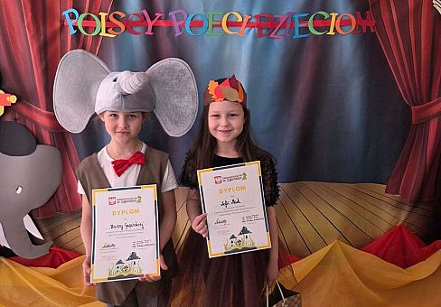 Grafika IV Miedzyprzedszkolny Konkurs Recytatorski "Polscy poeci dzieciom"