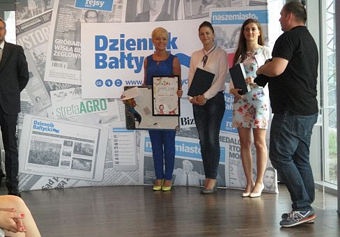 Grafika I miejsce w plebiscycie "Przedszkole na medal" Grupy 1-4