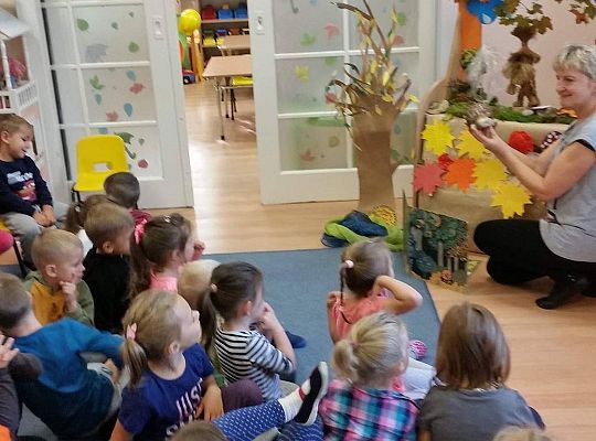 Teatrzyk dla gr.I "Kolczatek"