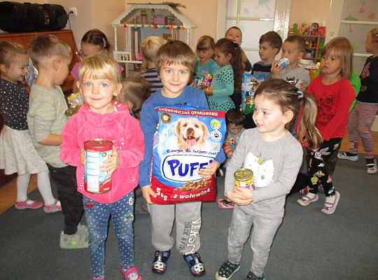 Wycieczka do schroniska dla zwierząt w Małoszycach.