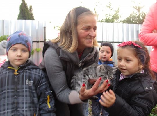 Wycieczka do schroniska dla zwierząt w Małoszycach.