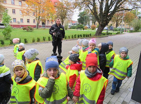 Wizyta w Komendzie Policji-spotkanie z psem