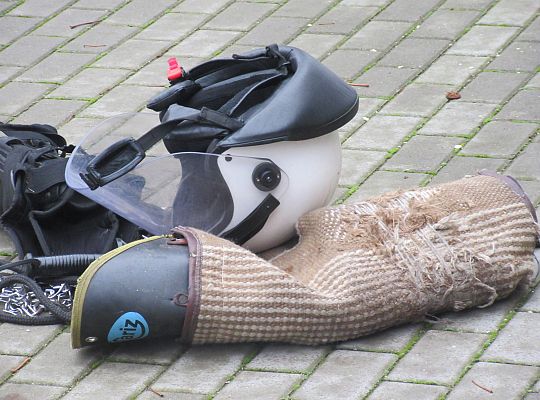 Wizyta w Komendzie Policji-spotkanie z psem