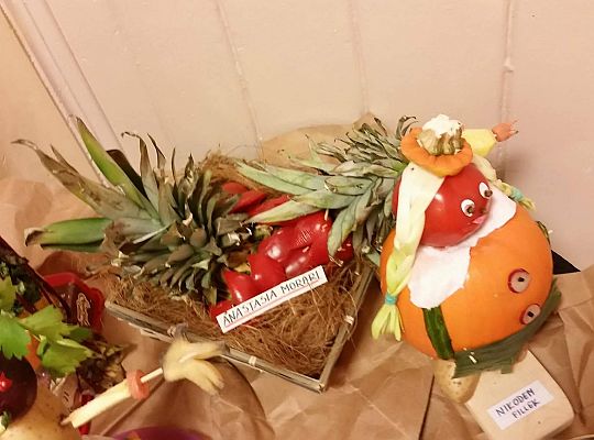 Projekt rodzinny "Warzywny stworek"