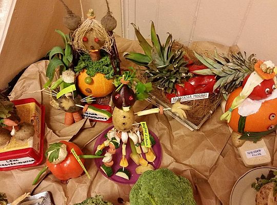 Projekt rodzinny "Warzywny stworek"