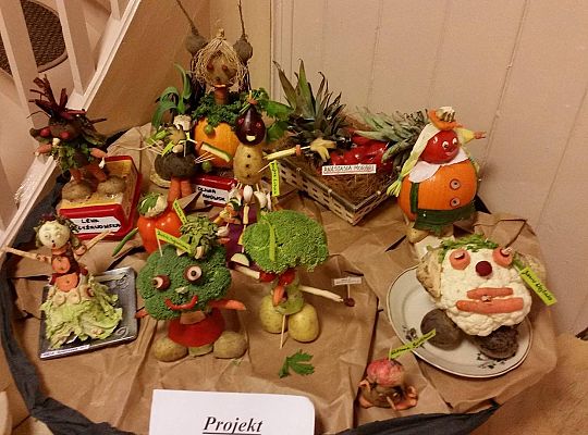 Projekt rodzinny "Warzywny stworek"