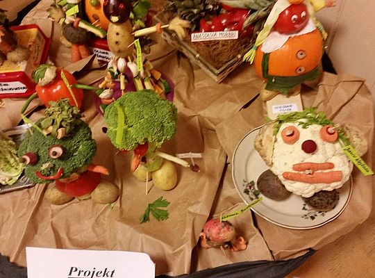 Projekt rodzinny "Warzywny stworek"
