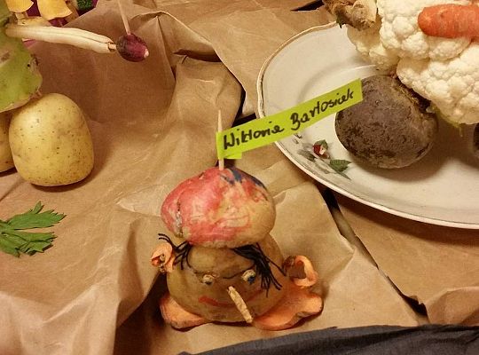 Projekt rodzinny "Warzywny stworek"