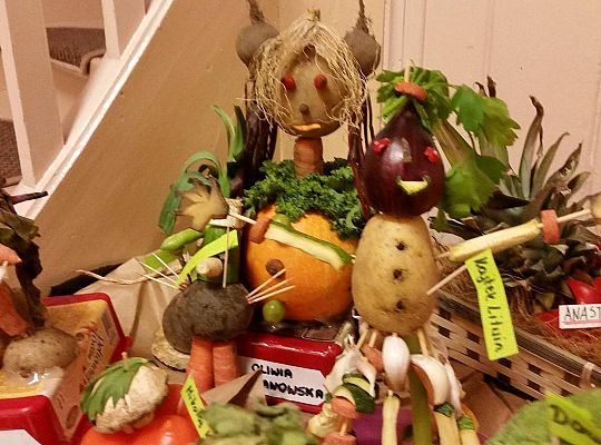 Projekt rodzinny "Warzywny stworek"