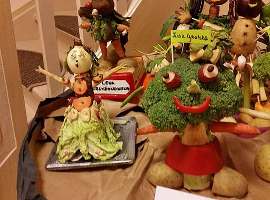 Projekt rodzinny "Warzywny stworek"