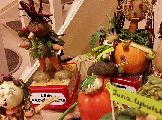 Projekt rodzinny "Warzywny stworek"