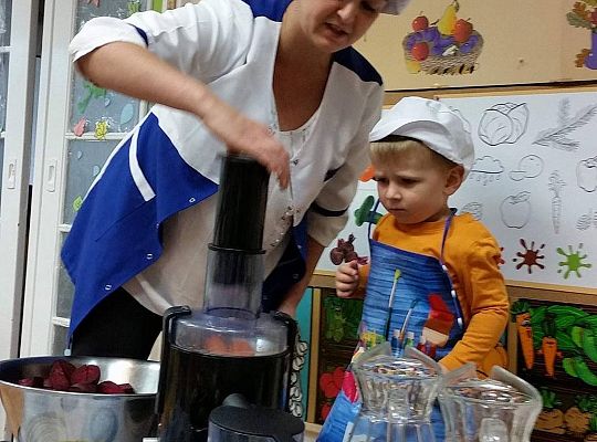 Robimy sok pyszny i zdrowy bo warzywno -owocowy