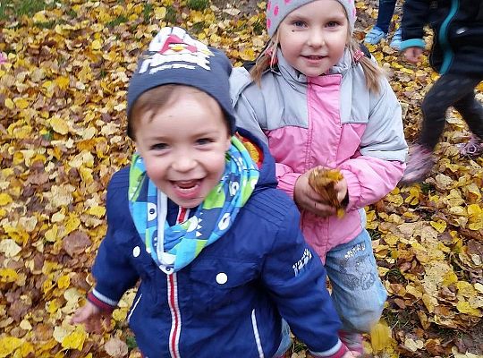 Jesienne zabawy gr I