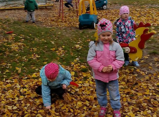 Jesienne zabawy gr I