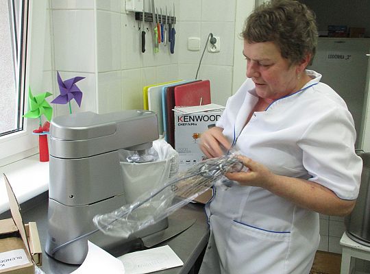 Dzięki sponsorom kuchnia wzbogacona została o nowy sprzęt-Dziękujemy!