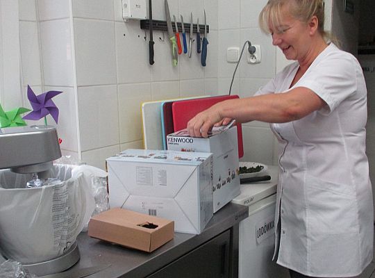Dzięki sponsorom kuchnia wzbogacona została o nowy sprzęt-Dziękujemy!